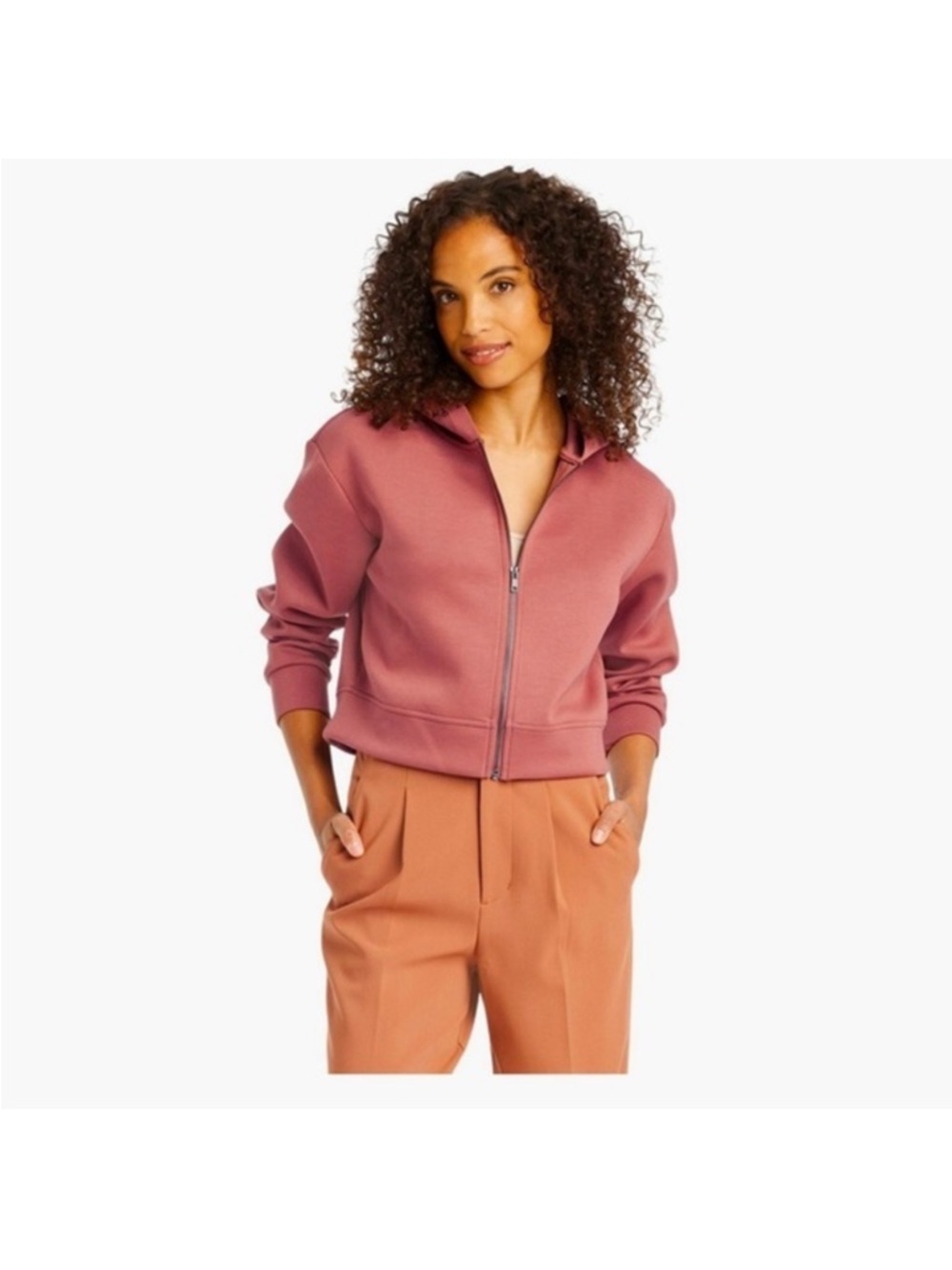 NWOT a new day cropped hoodie M